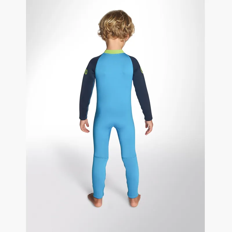 C-Skins C-Kid Baby Steamer Wetsuit Cyan/Lime-1